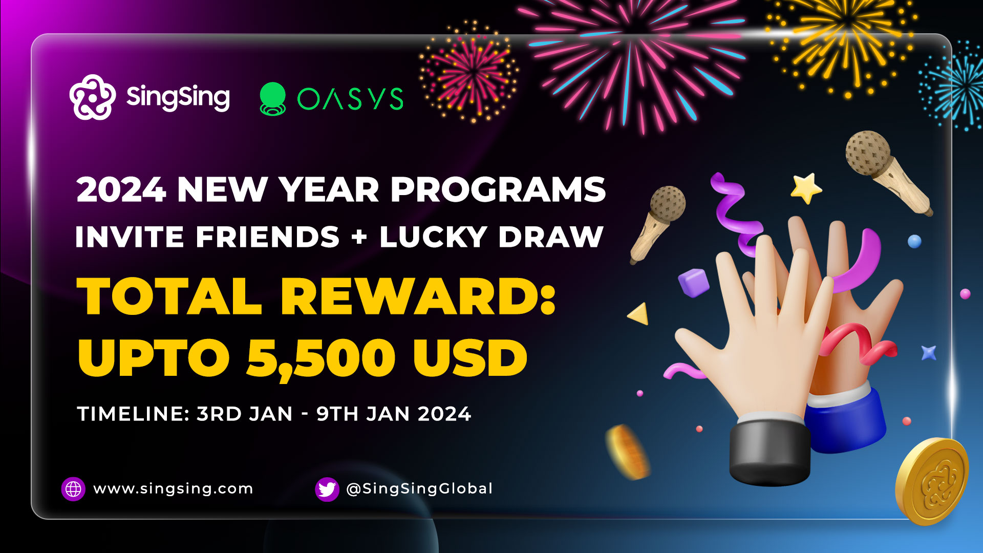 SingSing New Year program